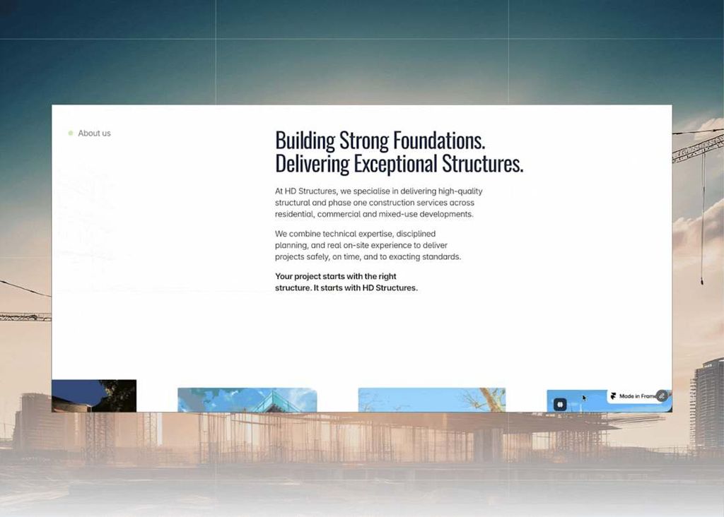 Construction Website